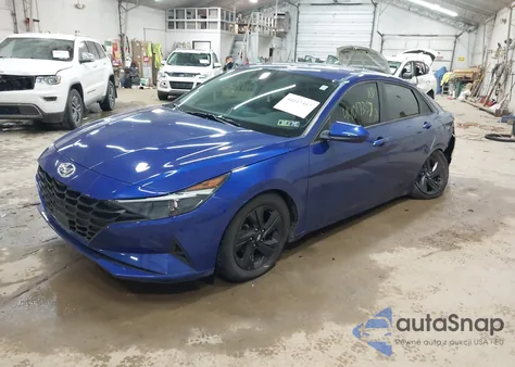 2021 Hyundai Elantra Sel z USA, uszkodzony, nr VIN 5NPLS4AG3MH020102